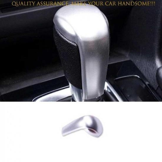 For Mazda 3 Axela 2014-2018 Matte Silver Center Console Gear Shift Knob Trim 1PC