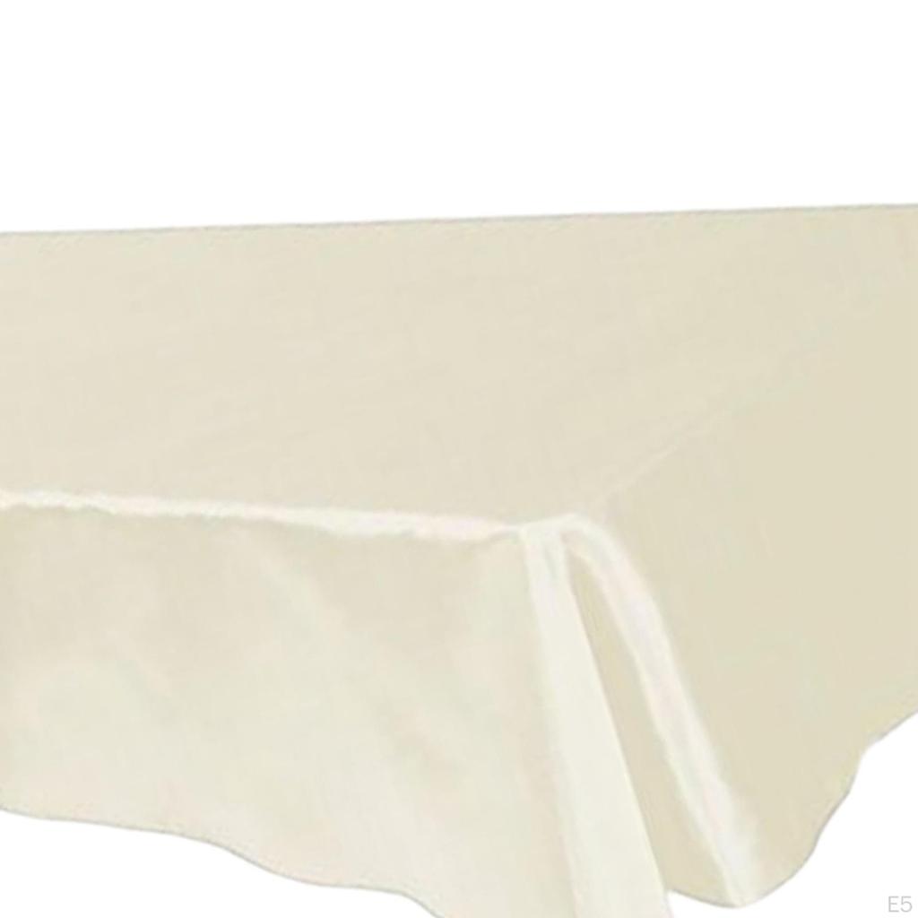 Rectangle Tablecloth Stain and Wrinkle Resistant Washable Polyester Table Cloth, Decorative