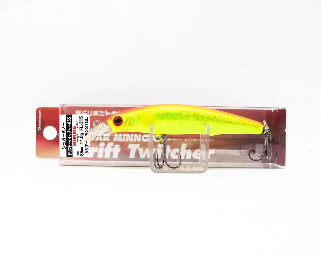 Bassday Sugar Minnow Drift Twitcher 85S Sinking Lure FL-396 (1709)