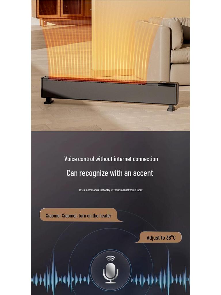 Graphene Skirting Board Heater: Energy-Saving Winter Floor Blower 2025