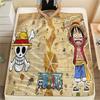 1pz Una Pezzo Monkey D Luffy Coperta in Flanella Fantasia Adatta a Tutte le Stagioni per Arredamento Casa Calore e Comfort Regali Regalo Festivo