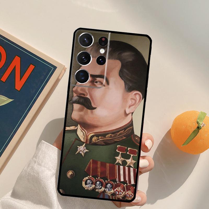 Stalin Phone Case For Samsung Galaxy S24 S25 S26 Ultra S20 S21 S22 S23 Plus S10 S25 FE Back Cover