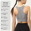 Women's Front Zipper High-Impact Sports Bra with Beautiful Back Design