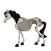62KD Eerie Halloween Desktop Horse Skeleton Figurine in Resin for Festival Decoration