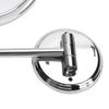 Wall Mounted Makeup Mirror Bathroom Stylish Electroplating Cosmetic Mirror Accessory