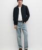 Massimo Dutti 100% Cotton Zip-Up Knit Cardigan