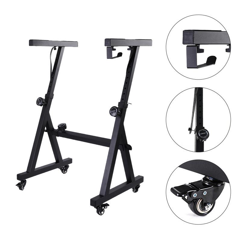 Portable Adjustable Z-Type Electronic Keyboard Stand for 54, 61, and 88-Key Keyboards