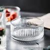 Imported Creative Transparent Glass Snack Plate - Small Dish for Bar or KTV
