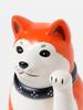 Crafts Toys Chugai Touen Left Size Orange [Beams Japan] Arts, & [Special Order] Maneki-Inu (Little Dog) Hand, 5, -