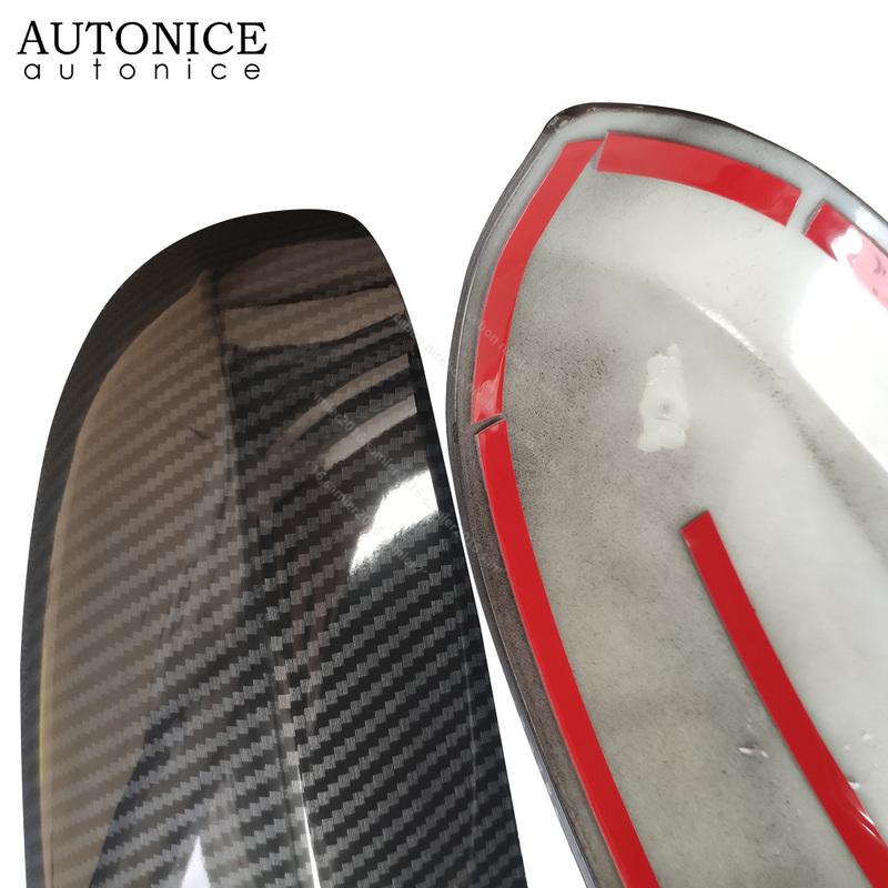 2pc Carbon Fiber Color Rearview Mirrors Cover Fit for Toyota Camry 2012 2013 2014 2015 2016 2017