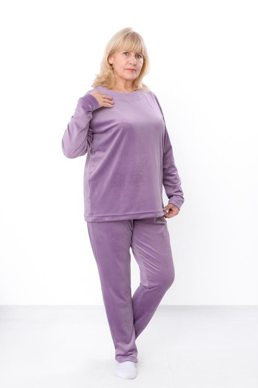 Women’s Plus Size Velour Sleepwear Set – Solid & Cozy, Winter, 8162-030-1 HC