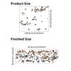 Waterproof Self-Adhesive Bird Pattern Wall Decals - Removable Stickers