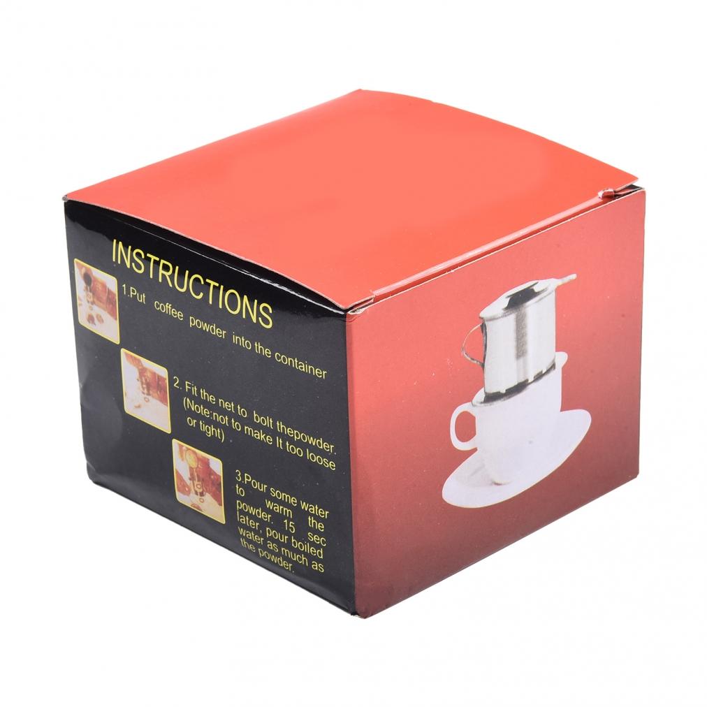 Stainless Steel Vietnam Coffee Beans 50ml/100ml Pot Drip Filter Coffee Maker