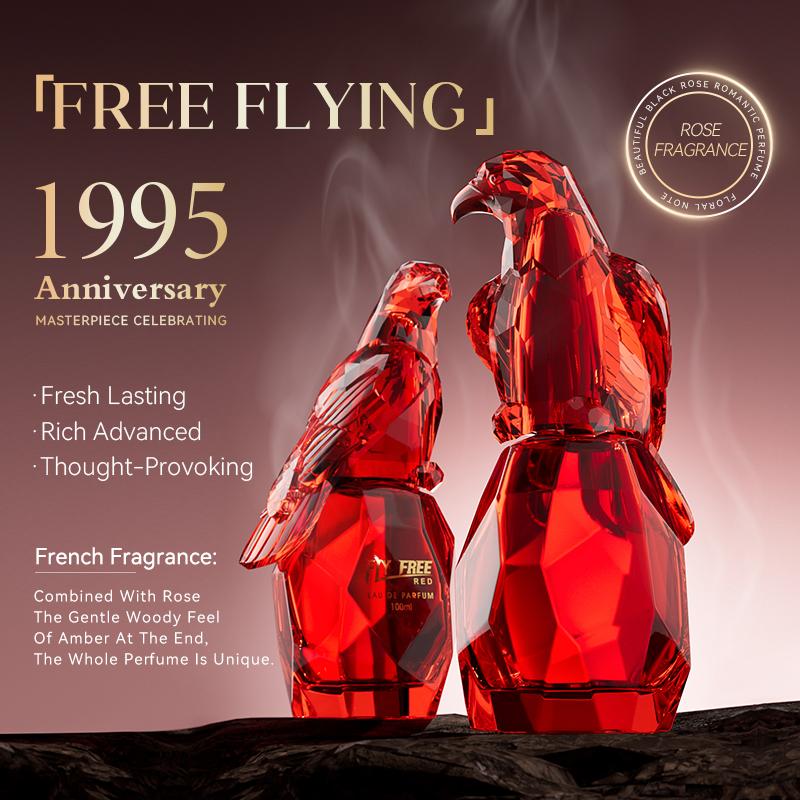 MORAKOT-100ML “Red Eagle Soaring Free” Unisex Perfume—Single Bottle, Luxurious, Rich, Passionate, with Exquisite Fragrance Notes