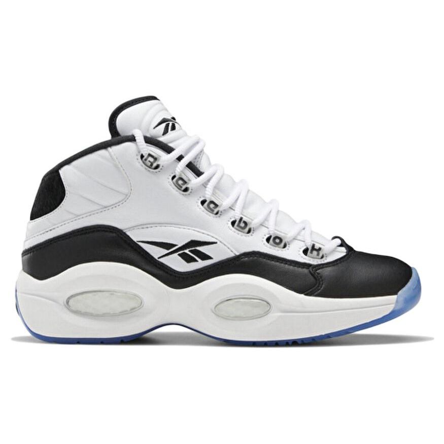 Reebok Tyrrell Winston Question Mid Unisex White Black Silver GZ1565