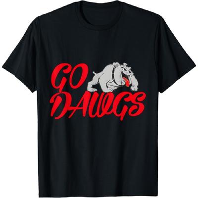 Allez les Bulldogs - T-shirt Bulldogs amusant