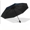 Warrington Wolves Print Auto 8?Ribs Folding Umbrella Wind Resistant Lightweight Automatic Umbrella For Daily Travel