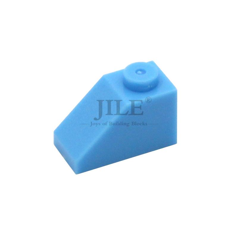 100pcs Moc Slope 45 2x1 3040 DIY Creative Enlighten Basics Building Blocks Bulk Bricks Compatible with Assembles Particles