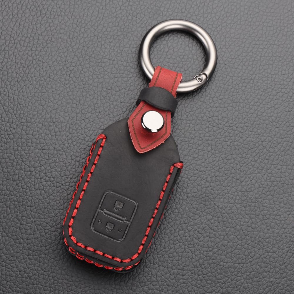 Kinotaka Genuine Leather Smart Key Case for Designed for the New Jimny Spacia Wagon and New Hustler Suzuki, (64 Series), Custom, XBEE, R, Smart,