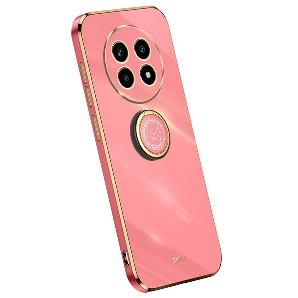 XINLI Für Realme 13 Pro 5G (Global)/13 Pro+ 5G (Global) Hülle Ring Ständer Galvanisierung TPU Handyhülle