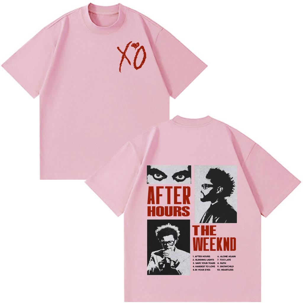 The Weeknd After Hours Til Dawn 2026 Tour Printt Shirt Unisex Unisex Fashion Tshirt Summer Cotton Loose Hiphop Tshirts Streetwear