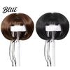Adjustable Cat Hair Pieces Funny Dog Wig for Small Medium Large Dogs Pet Cute Bob Style Costume with Elastic Band Cosplay Halloween Christmas,
