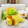 45cm Super Moale Leneș Pufoasă Peluș Umplute Animale Peluș Văcuță Hipopotam Dinozaur Leu Iepure Îmbrățișare Pernă Aruncare Cadou de Ziua de Naștere Băiat Fată