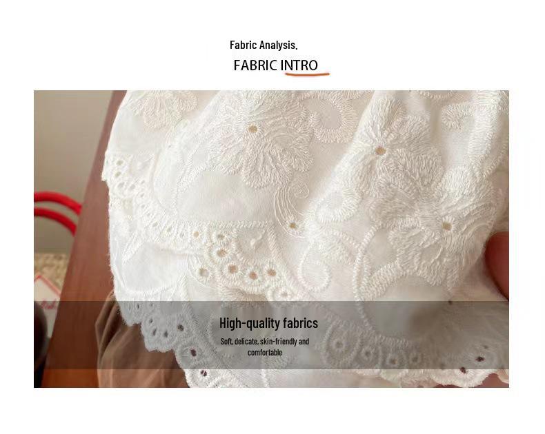 Stilvolles zweiteiliges Mädchen-Camisole- und Bloomers-Set mit Stickerei.