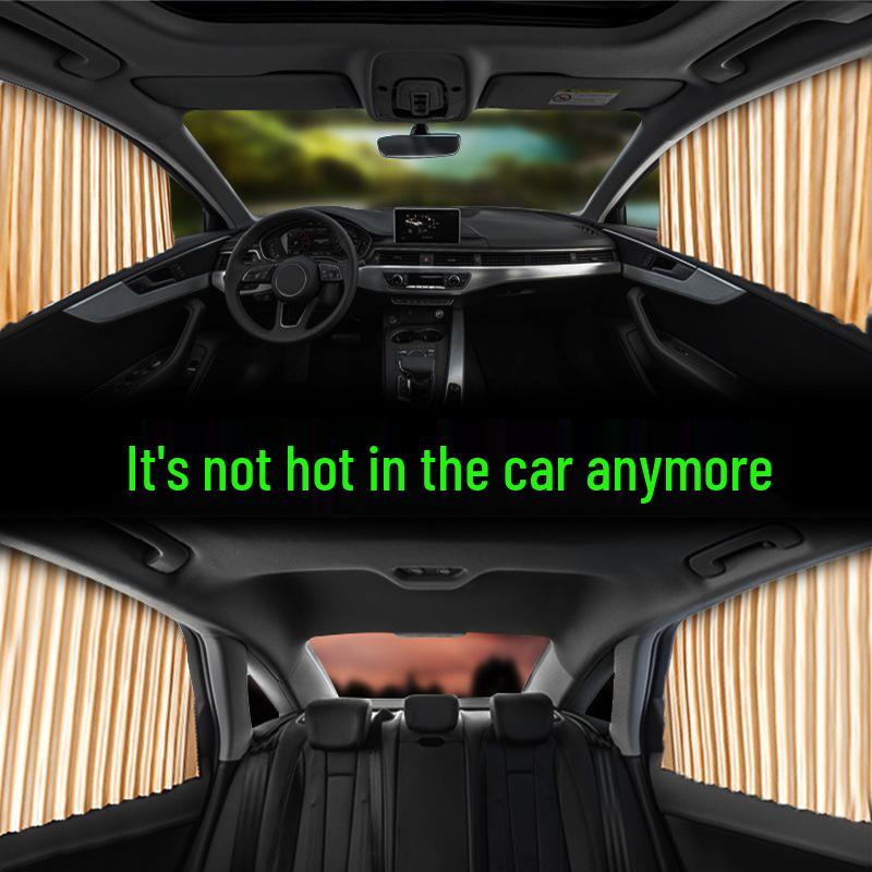Magnetic Car Sun Shade for Side Windows – Universal Fit, Heat Insulation, UV Protection