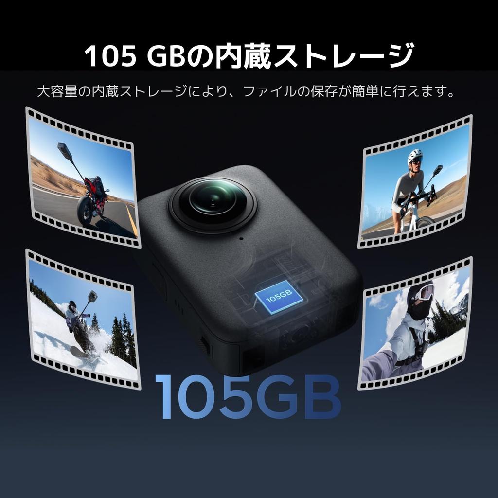DJI Osmo 360 Standard Combo action camera 360-degree