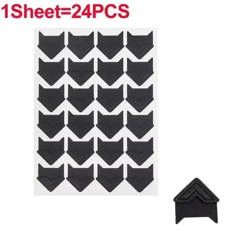 

24/480pcs Self Adhesive Picture Journal Photo Album Stickers DIY Kraft Paper for Scrapbooking Decor Vintage Frame Corner Sticker