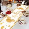 1pc Eid Mubarak Tablecloth Ramadan Decoration For Home Party Supplies Eid Al Adha Ramadan Kareem Home Decoration