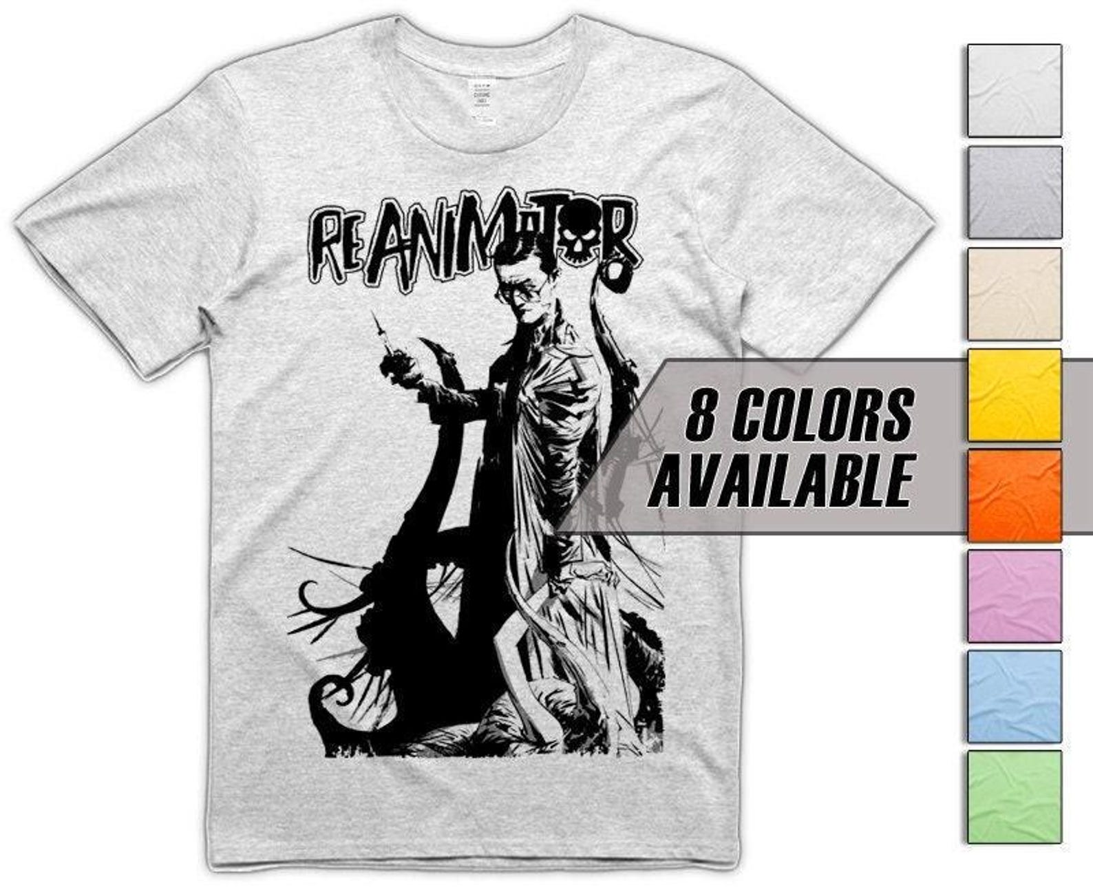 Re-animator V11 (Lovecraft) Men s T-Shirt all sizes S-5XL 8 Colors available S