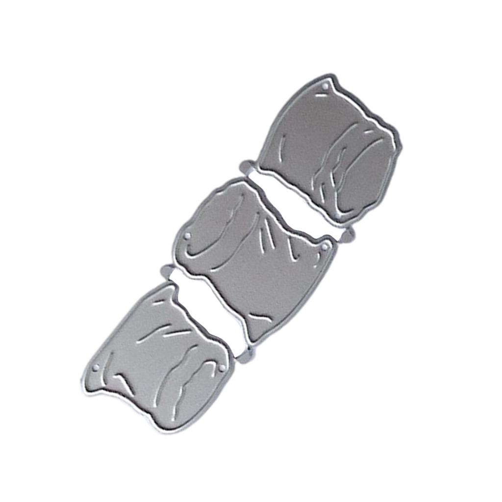 Flour Bag Metal Die Cuts Carbon Steel Cutting Dies Embossing Stencils Molds for Greeting Card Scrapbooking Decorations