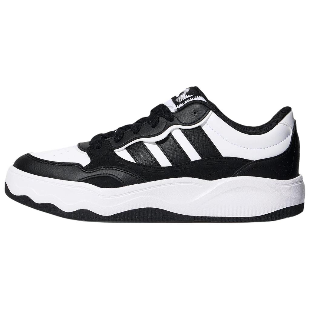 Adidas LITE SHUFFLE Skateboard Shoes Unisex Low Top White Black KZ6685