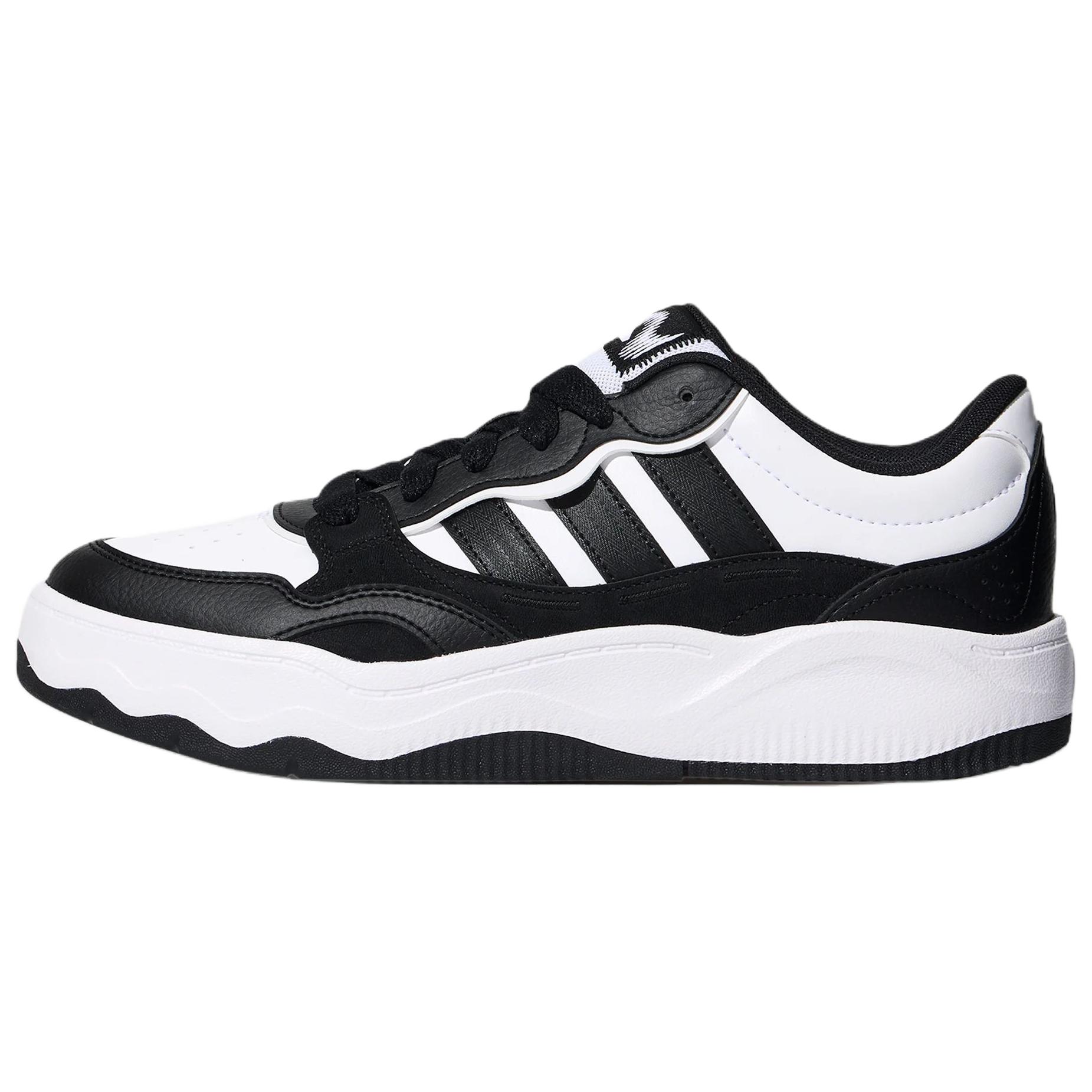 Adidas LITE SHUFFLE Skateboard Shoes Unisex White Black KZ6685 40⅔