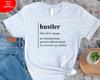 Hustler T Shirt Short Sleeve Printed Funny Slogan Design Pure Cotton Unisex Top