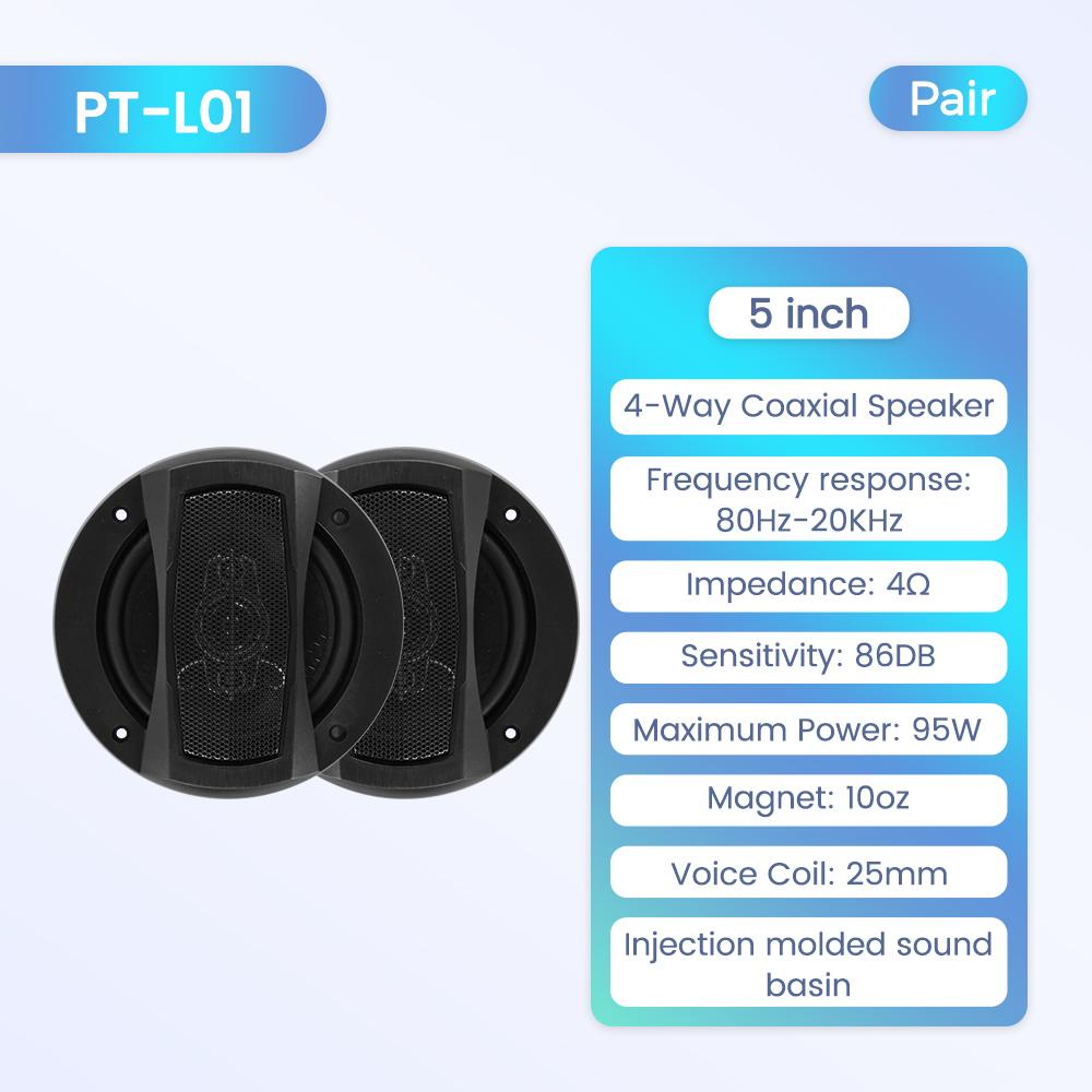 

Navifly 5/6.5/6*9 автомобильные аудио аксессуары Универсальный динамик 4/5-полосный автомобильный Hi-Fi коаксиальный автомобильный стереодинамик 25 мм звуковая катушка