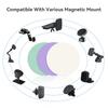 5/1 Balení Kovový Diskový Samolepicí List Pro Magnetický Držák Telefonu do Auta Univerzální Kulatá Železná Samolepicí Montážní Deska pro Stojan Telefonu