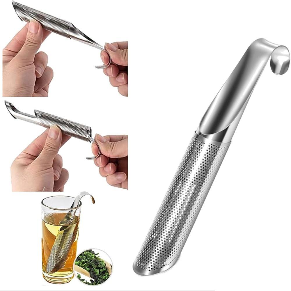 Stainless Steel Tea Infuser Easy to Clean Mesh Strainer New Loose Leaf Tea Steeper  Home Office