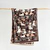 New cute cat scarf women's autumn and winter velvet thickened imitation cashmere shawl with warm scarf women
