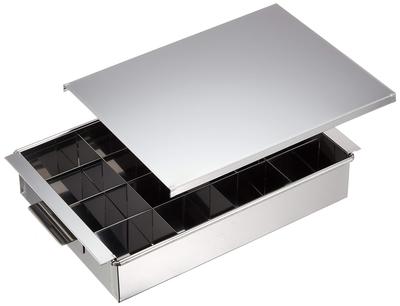 Endo Shoji (Endo Shoji) Asano Seisakusho AAA (San-A) Egg Tofu Agar Jelly Mold, 16-Cavity (with Dividers and Lid), Stainless Steel, Rust-Resistant and