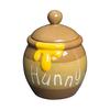 Sun Art Disney "Winnie the Pooh" Winnie the Pooh Honey Pot Canister Storage Container Sweets Container Height 13.5cm Winnie the Pooh Goods