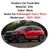 EVA Car Trunk Mat For Volkswagen VW Taos Tharu 2021 2022 2023 2024 2025 Waterproof Trunk Cargo Carpet Storage Pads Accessories