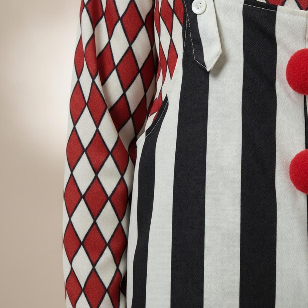Déguisement de Clown de Carnaval Style Carnaval Couvrant Entièrement pour Mascarade