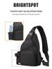 Herren Crossbody Brusttasche: Multifunktionale Pendler- und Freizeit-Umhängetasche.