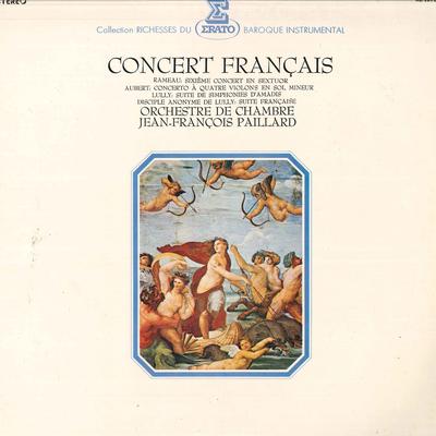 LP Record JEAN-FRANCOIS PAILLARD, JEAN-FRANCO - Concert Francais RE1078RE ERATO 1973 Japan Classical Used