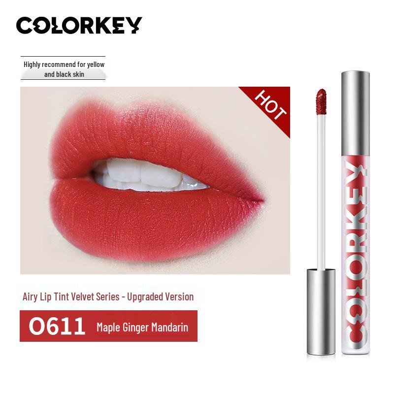 Colorkey Lip Gloss - Women's Matte Nude Series & Mirror Water Light Lipstick