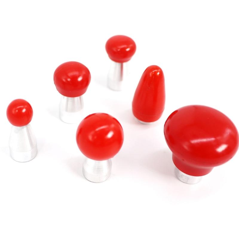 Nástroj na opravu promáčklin auta Příslušenství Odstraňování důlků Vyrovnávací kladiva Náhradní hlavy Barva Poklepávací pero Hlava pera