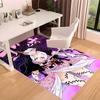 Demon Slayer Nezuko2 Printed Absorbent Washable Carpet, Non-Slip Bathroom Mats, Kitchen Rugs, Yoga Mat,Living Room Entrance, Camping Picnic Rugs